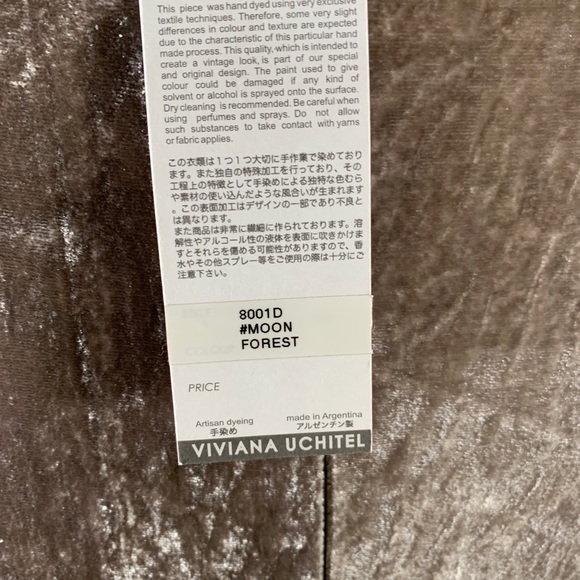 Viviana Uchitel Mixed Media Moon Dress Size 1 NWT - Picture 6 of 7